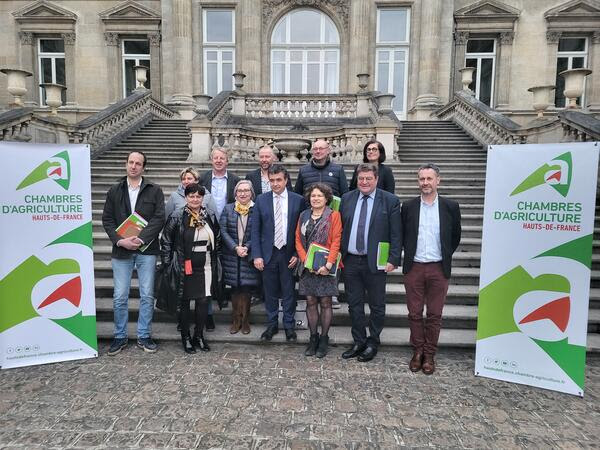 Laurent Degenne reconduit à la présidence de la Chambre d’agriculture Hauts-de-France