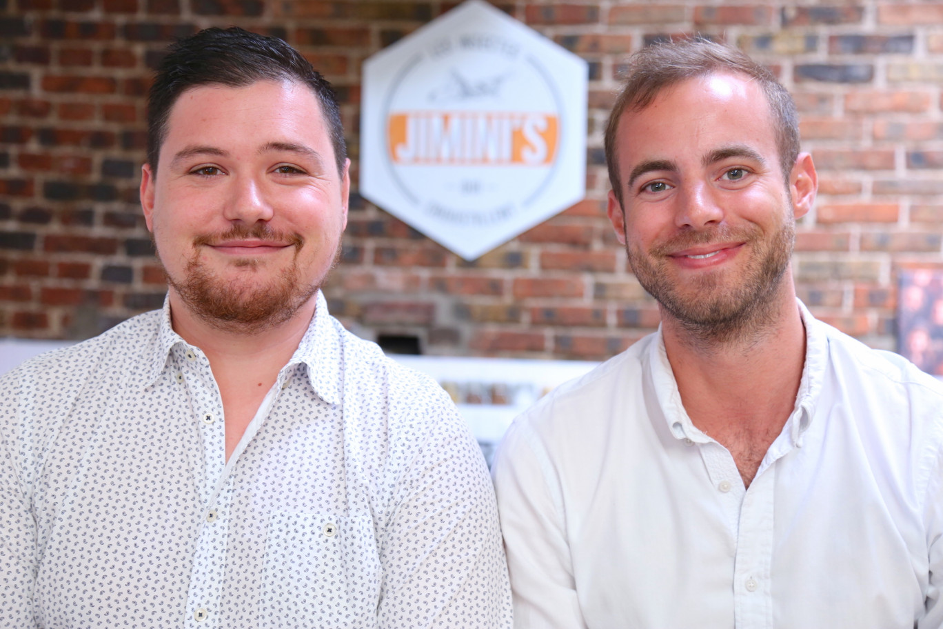 Bastien Rabastens et Clément Scellier, les condateurs de Jimini's.(c) Jimini's