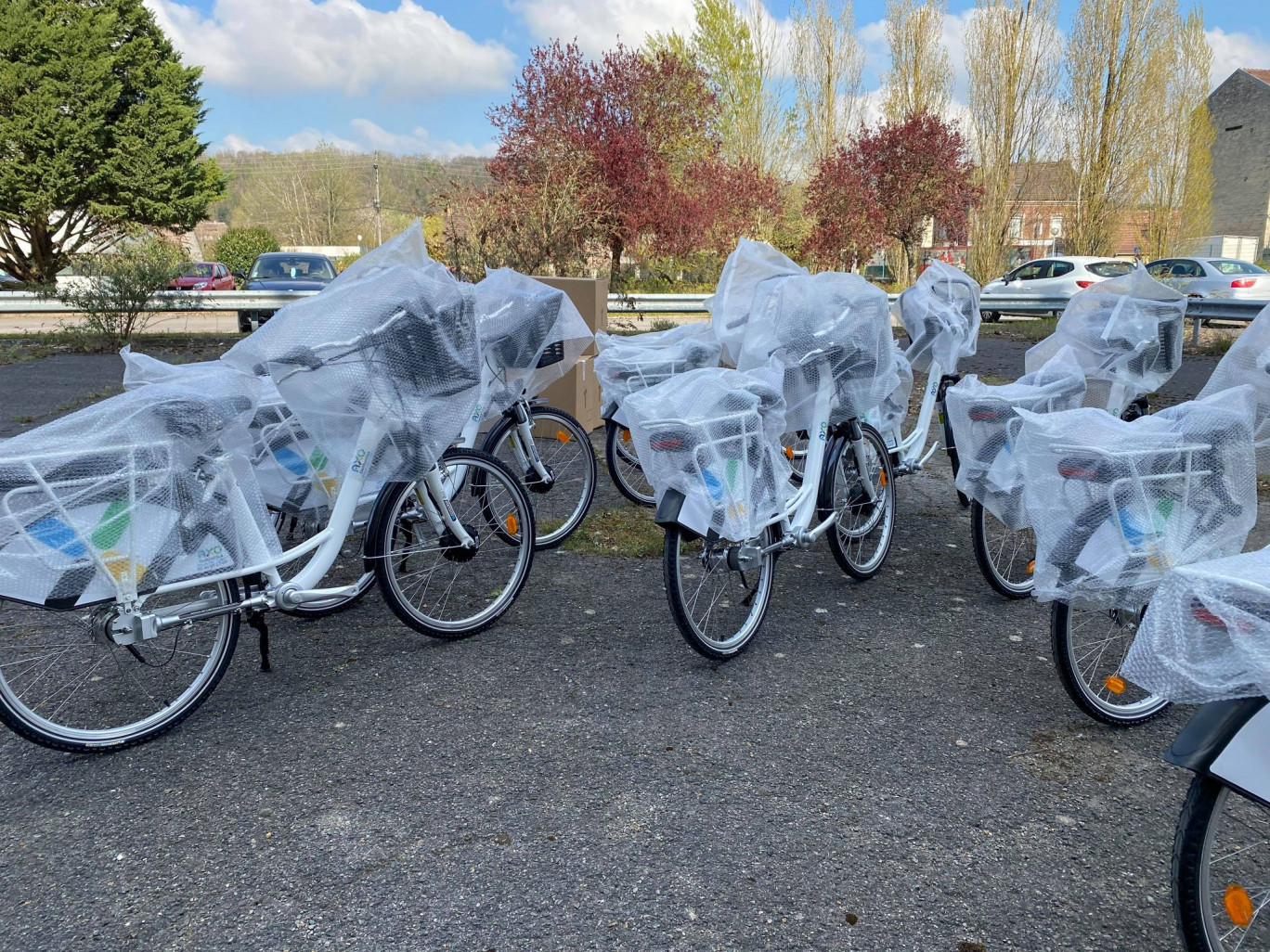 Les vélos à assistance électrique seront disponibles à la gare de Creil. (c)ASCO