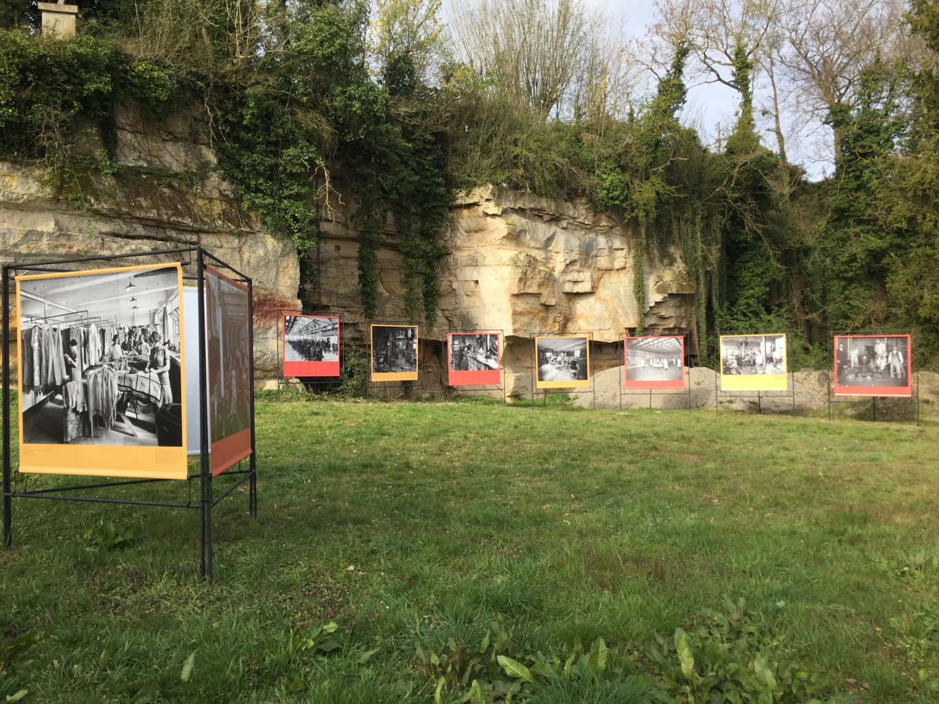 L'exposition à Cramoisy.(c)ACSO