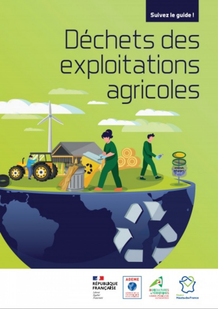 La Chambre d'agriculture Hauts-de-France sort un guide sur la gestion des déchets