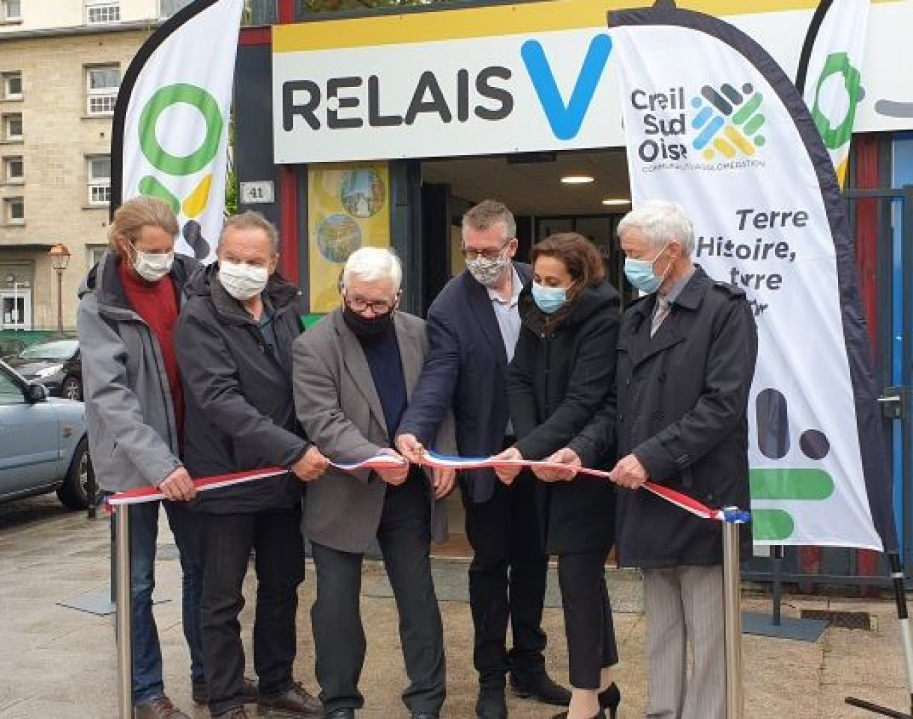 Le Relais Vélos a été inauguré à la gare de Creil, le 6 mai.(ACSO)