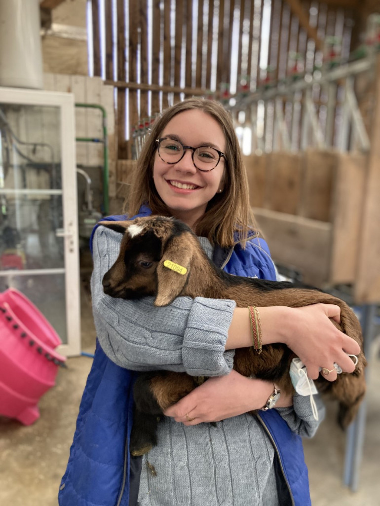Raphaëlle Deffrenne a l'ambition de penser l'agriculture de demain en Équateur.