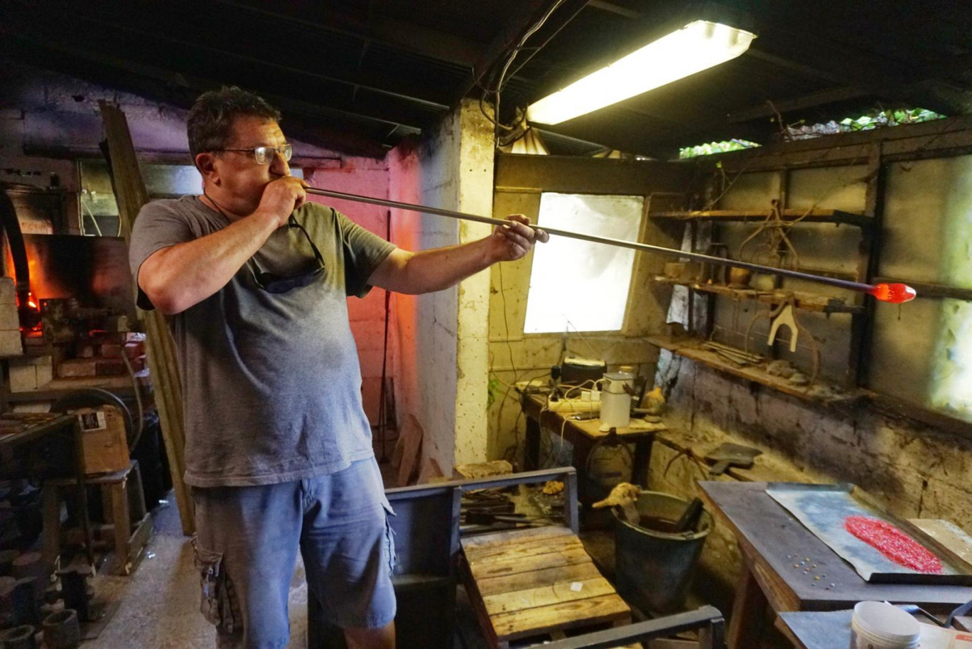 Luigi dei Rossi propose des démonstrations gratuites. (Photo Chl.G/Gazette Normandie)