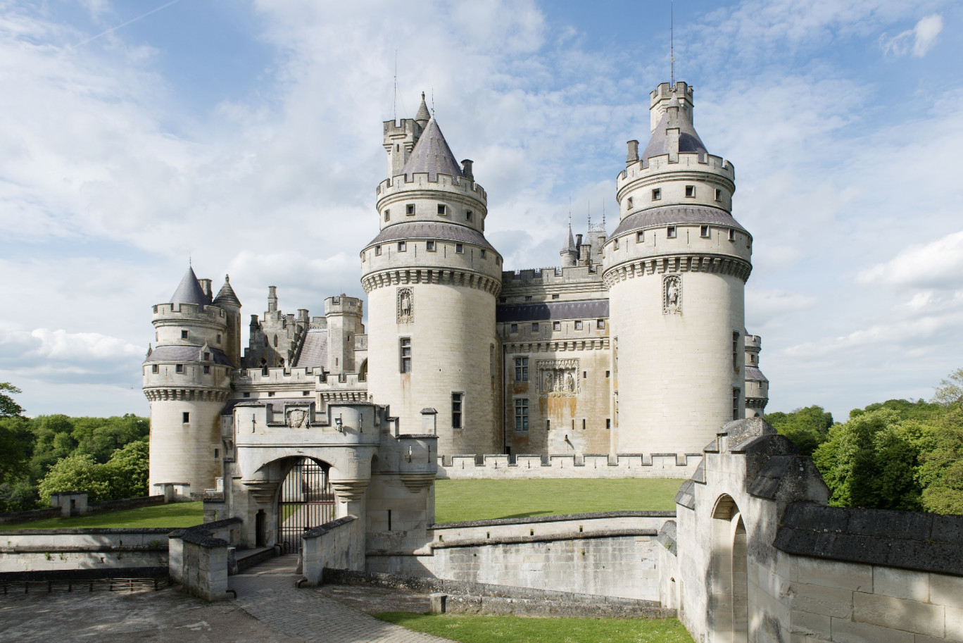 Le Château de Pierrefonds participe à l'action. (c) Colombe Clier/ CMN