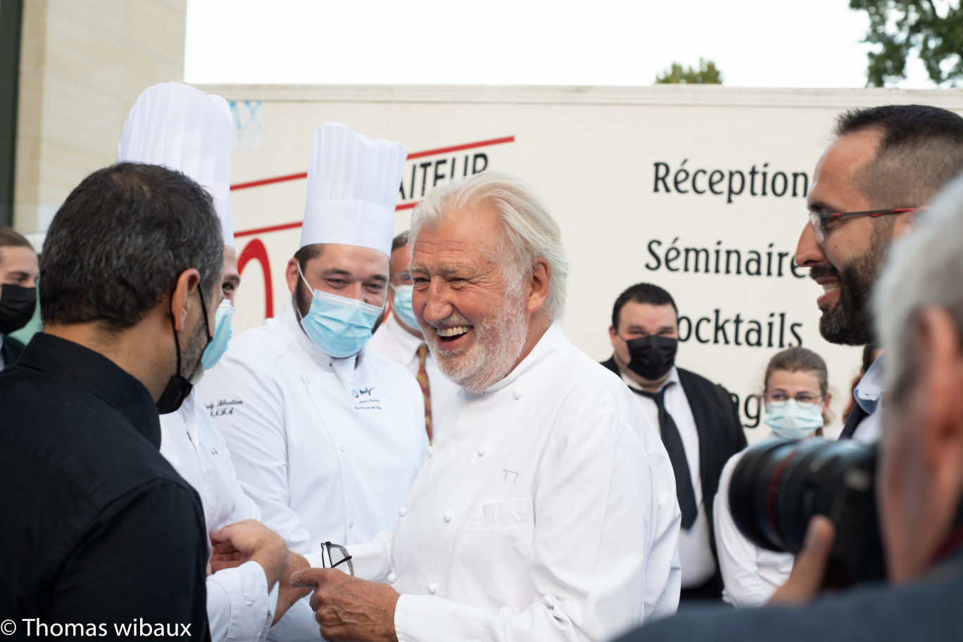 Pierre Gagnaire, chef étoilé.(c)Thomas Wibaux