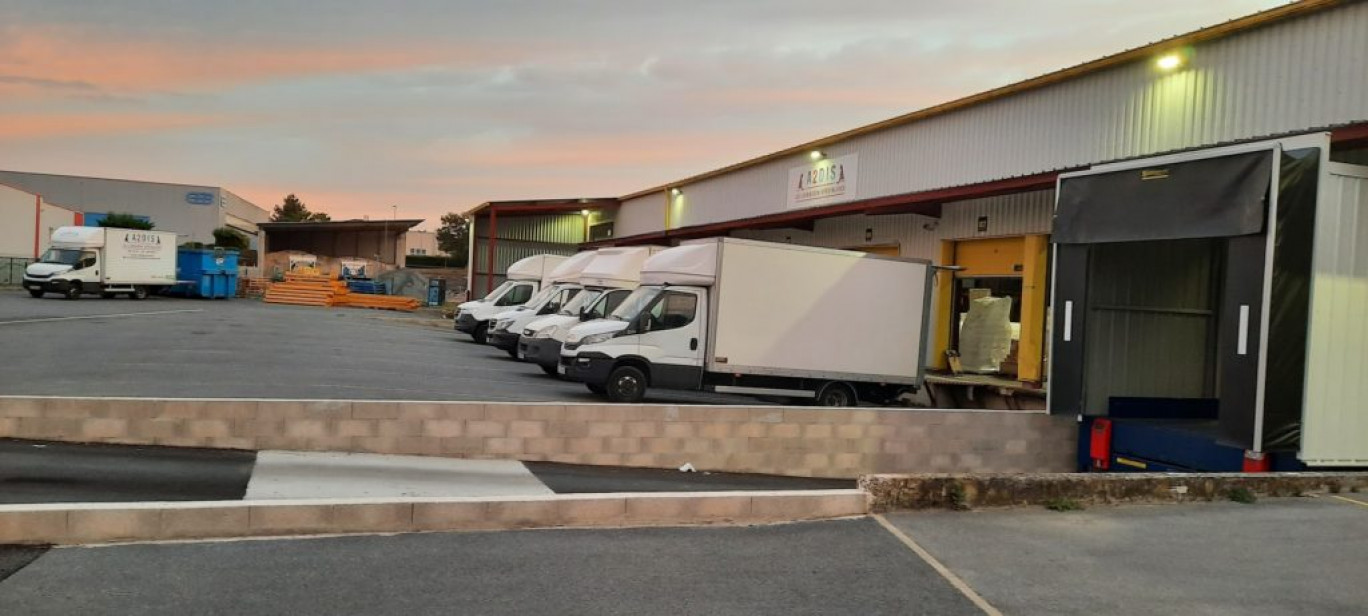 Le centre logistique à Nanteuil-le-Haudouin.(c)A2DIS