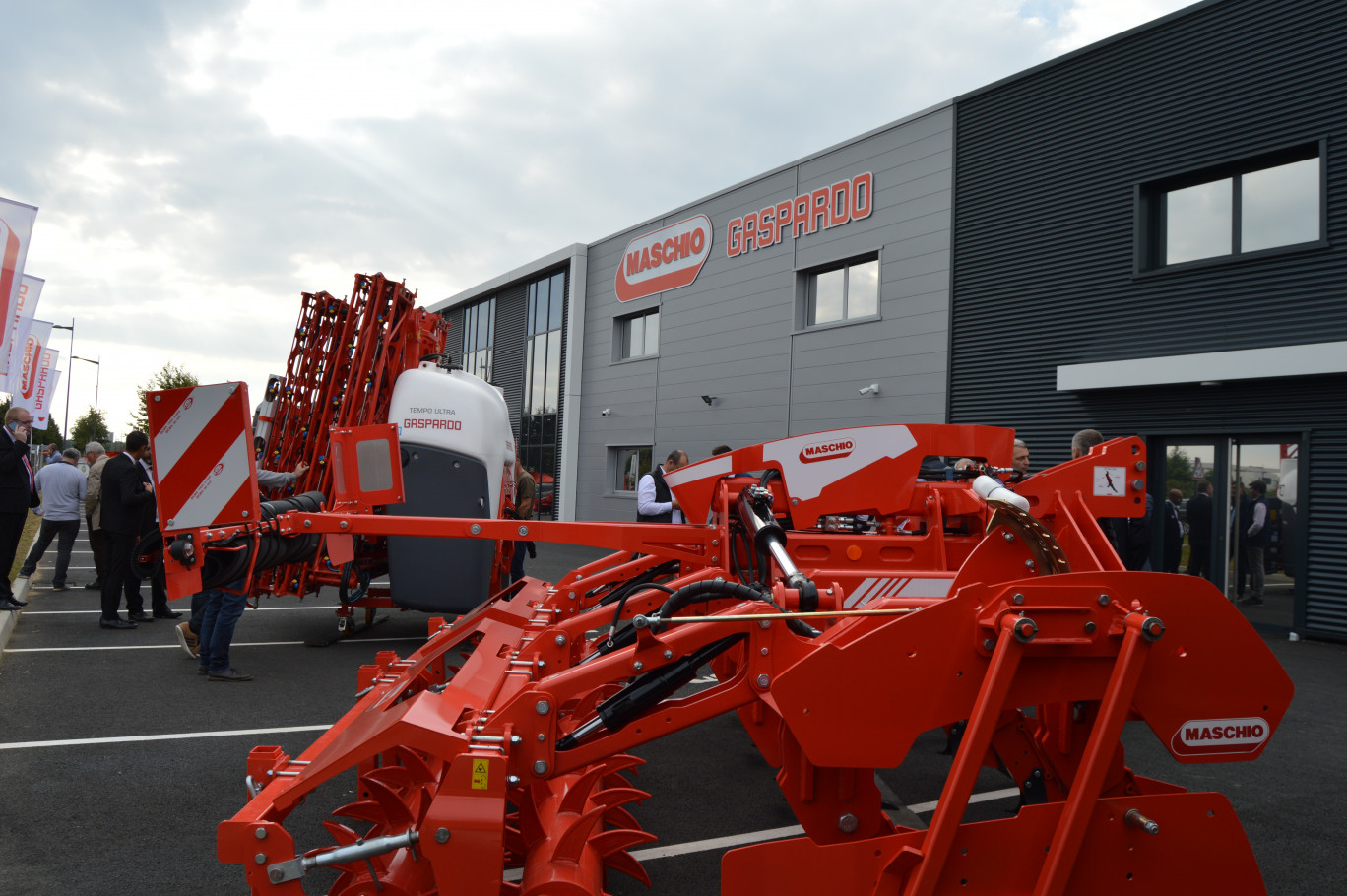 Maschio Gaspardo inaugure ses bâtiments et implante un savoir-faire mondial à Beauvais