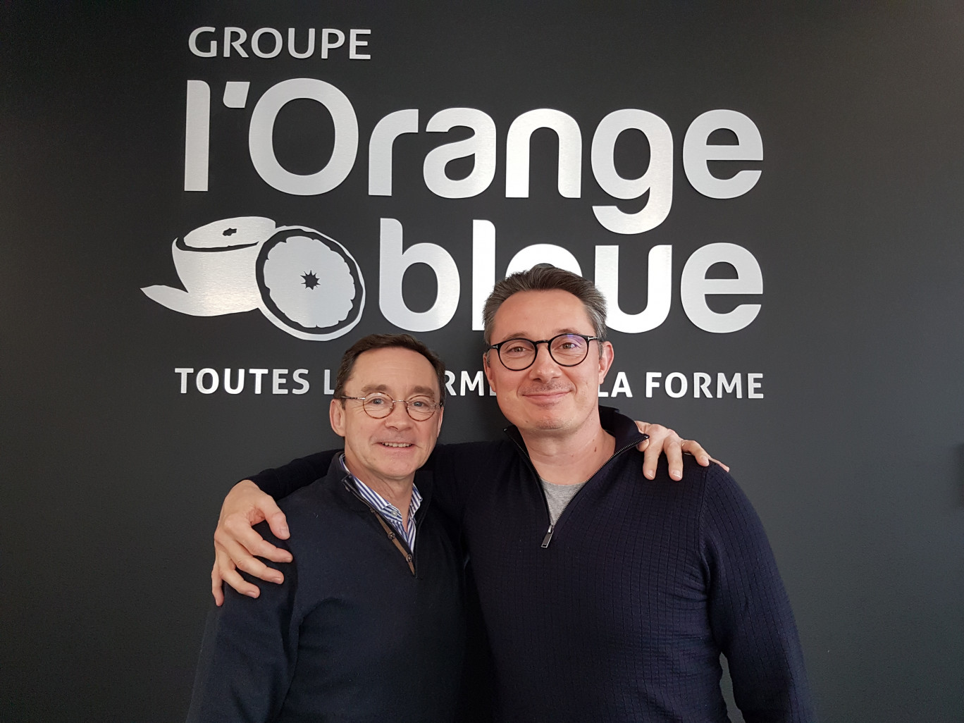 Philippe Passel et Marc Riard, à la tête du club à Saint-Just-en-Chausée. (c)Orange bleue