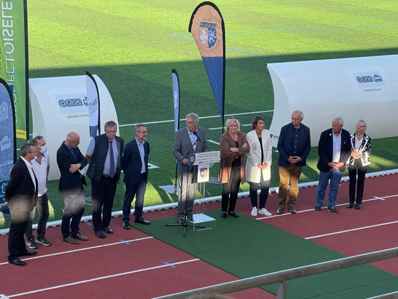 L'inauguration du complexe sportif s'est déroulée le 18 septembre.