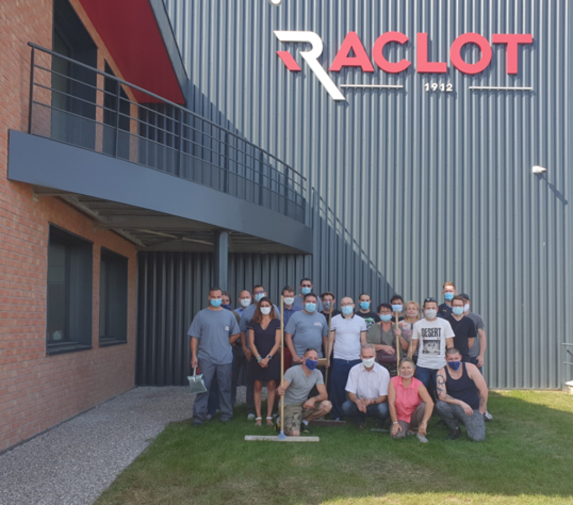 L’entreprise Raclot a tourné la page et est aujourd’hui plus efficace qu’auparavant grâce notamment à l’acquisition de nouvelles machines. (c) Raclot