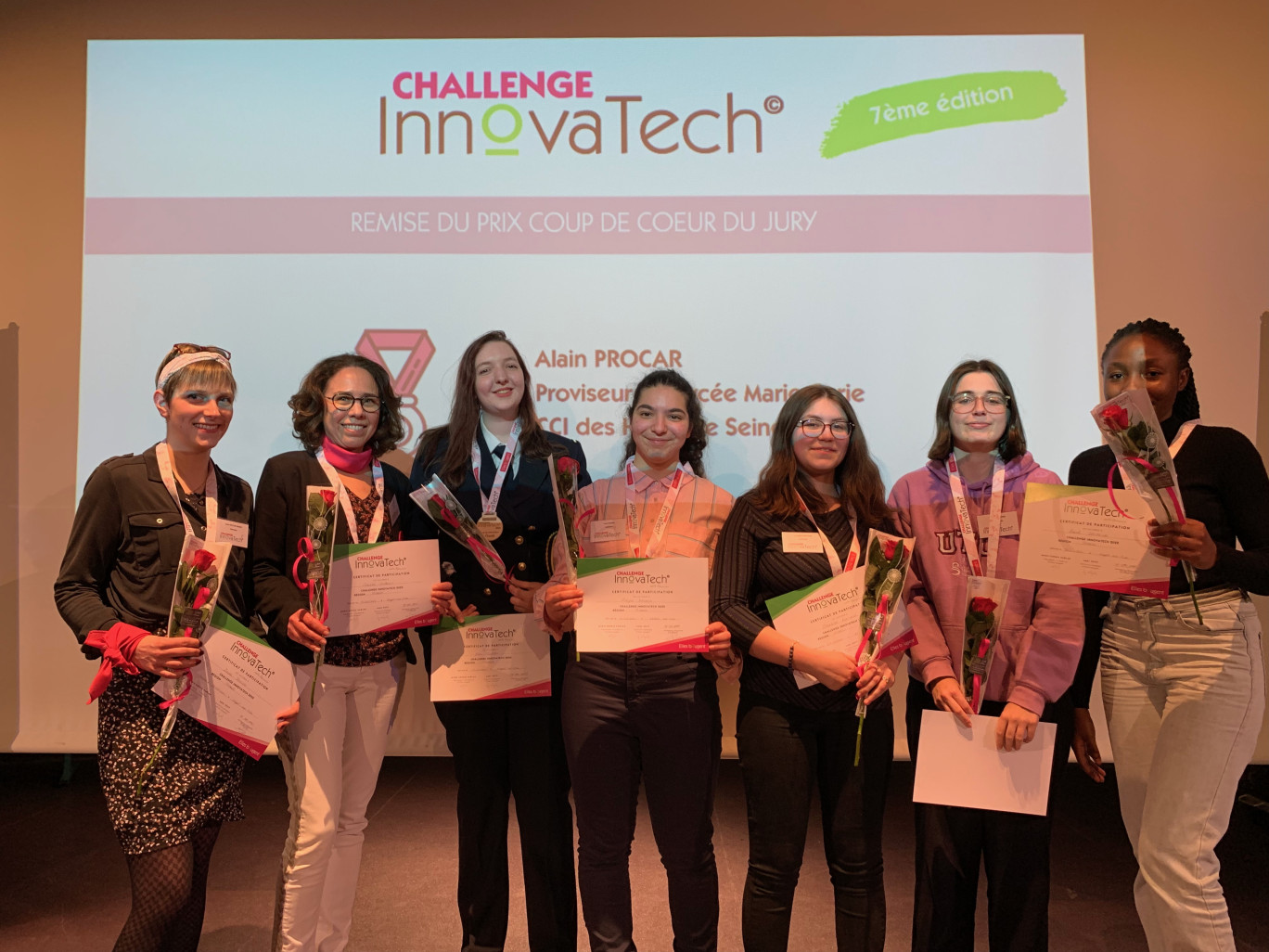 7ème édition du Challenge Innovatech en Picardie, un concours intergénérationnel 100 % féminin dédié à l’entrepreneuriat et à l’industrie du futur.