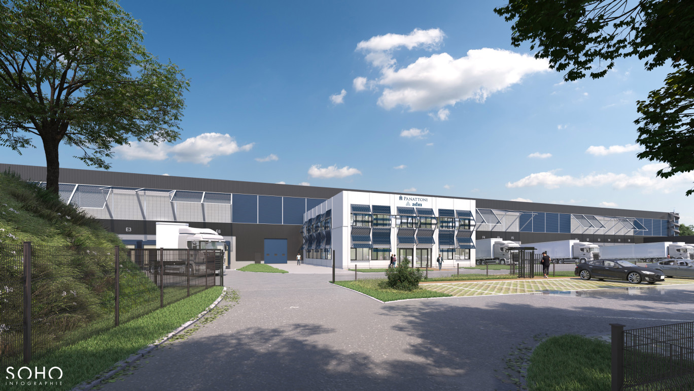 Une plateforme logistique de 45 000 m² prendra place prochainement à Allonne. ©Cyrille Dubreuil