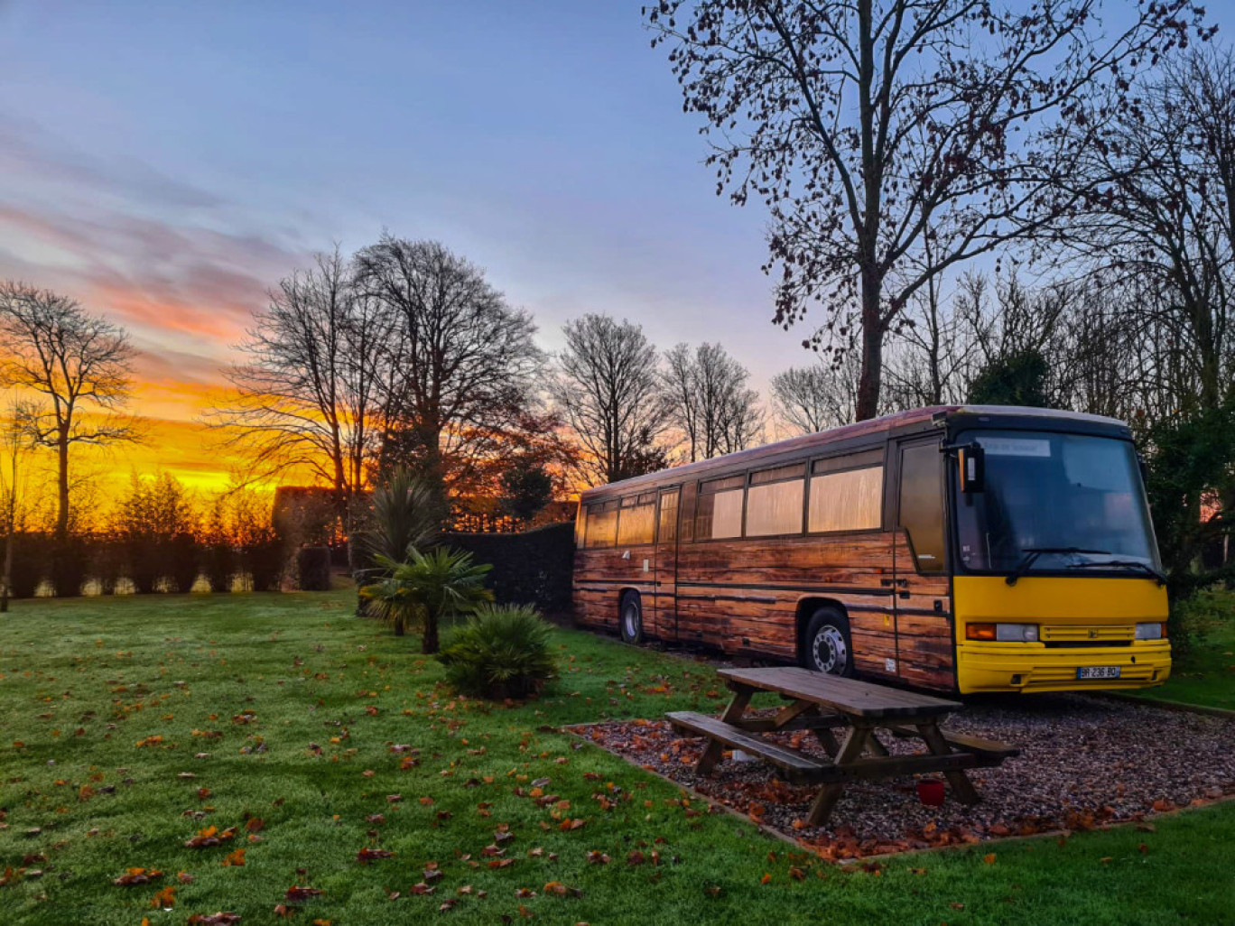 Le bus bénéficie d'un franc succès. Il faut compter trois à quatre mois avant de pouvoir le réserver un week-end. ©Chateau des Lumières/ A. Dresch