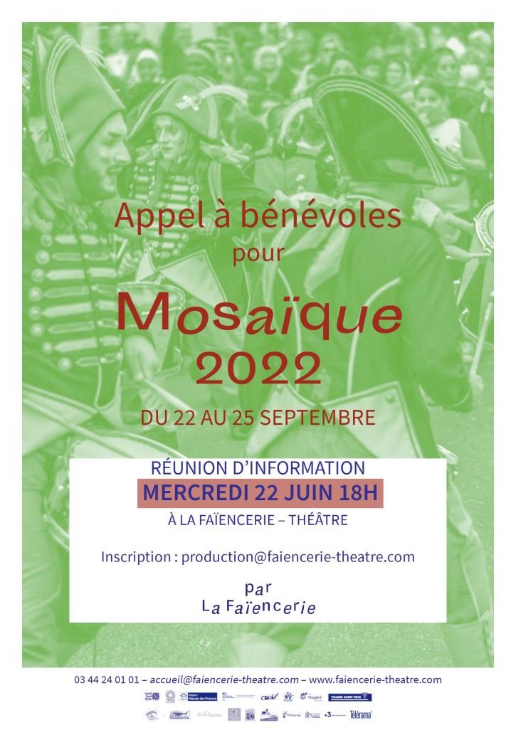 Nogent-sur-Oise : Appel à bénévoles pour la 3ème édition du festival Mosaïque