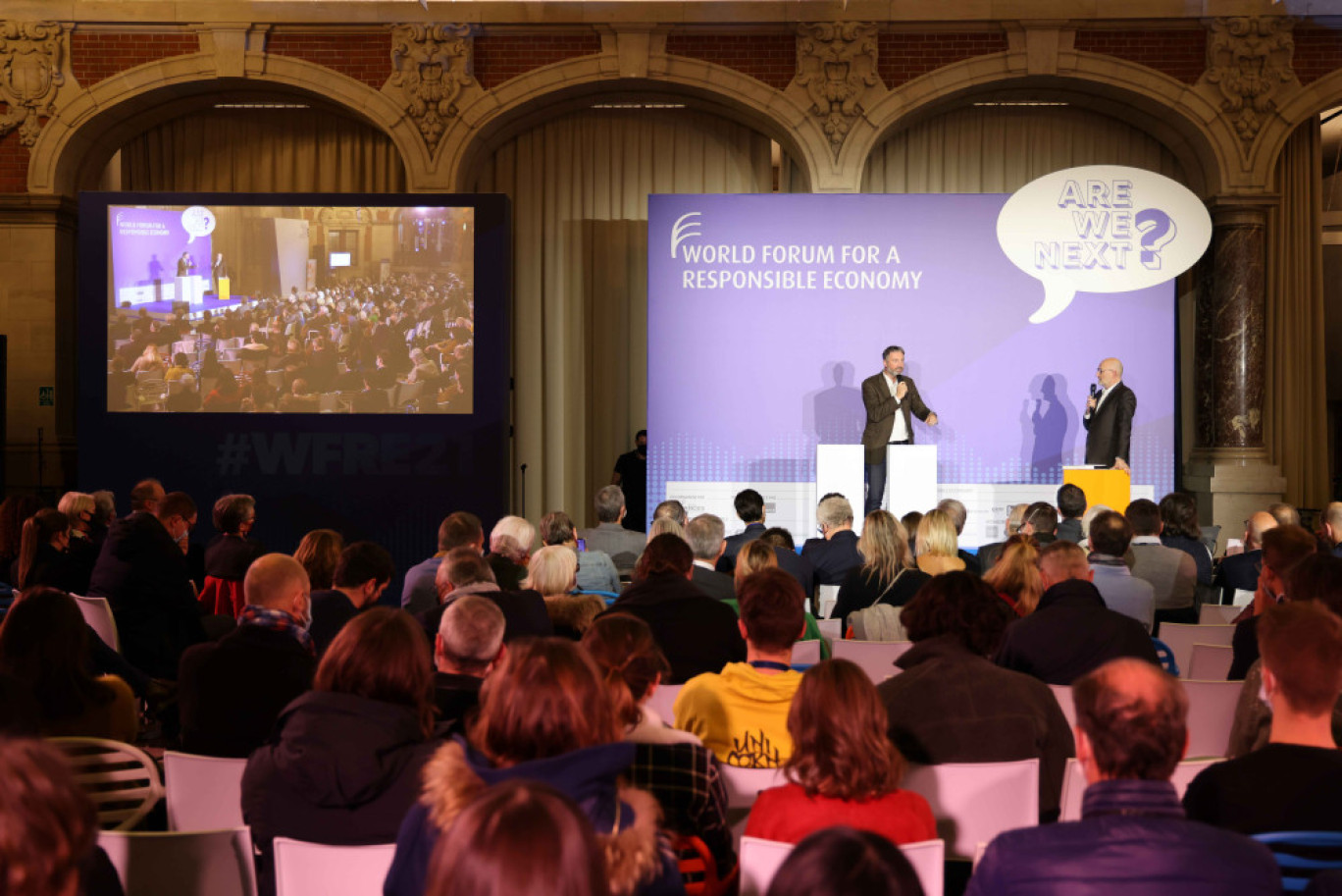 Le Réseau Alliances organise le Forum mondial de l’économie responsable. ©Maxime Dufour