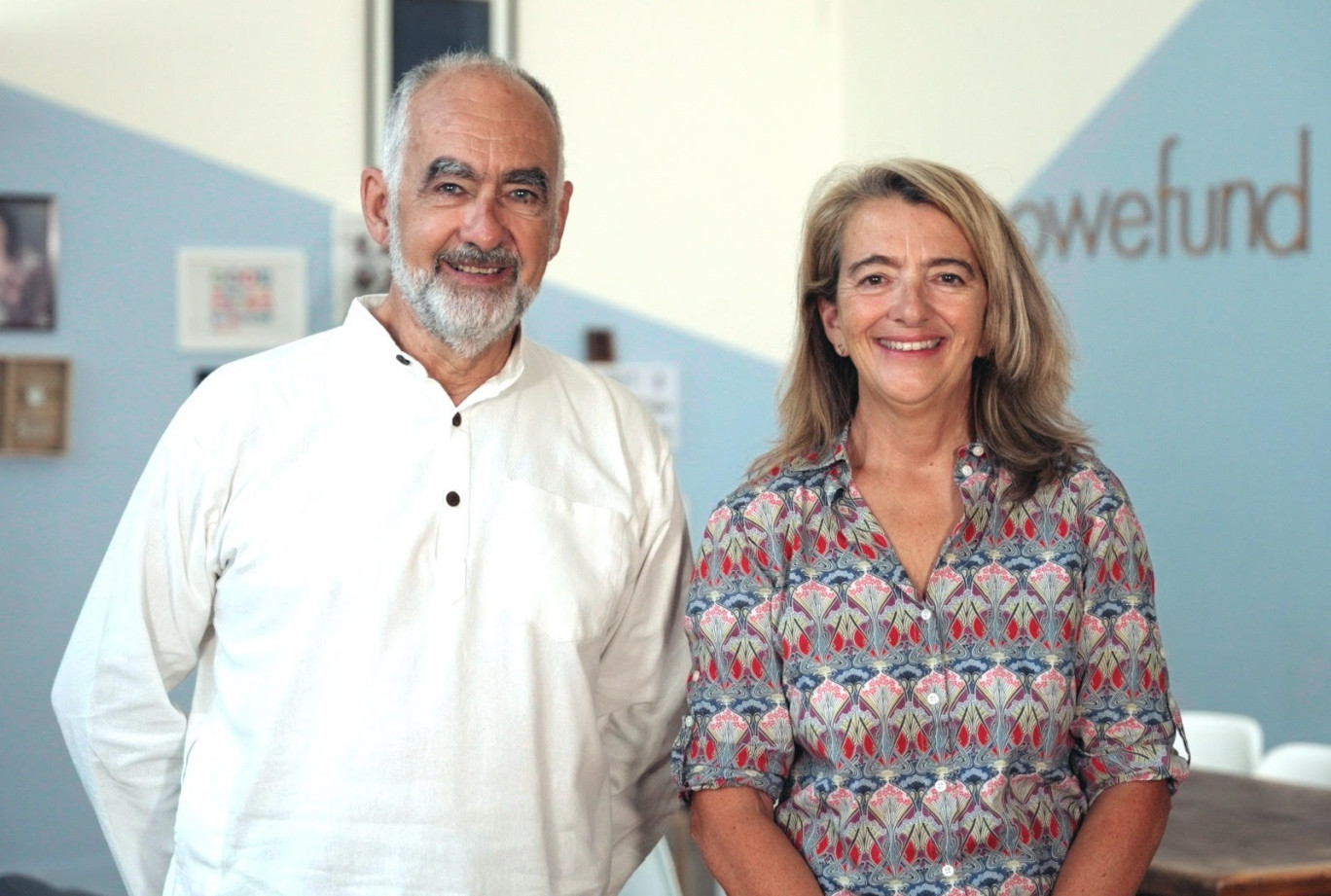Irène Inchauspé et Olivier Robert de Massy lancent un projet de cressons déshydratés. (c)DR