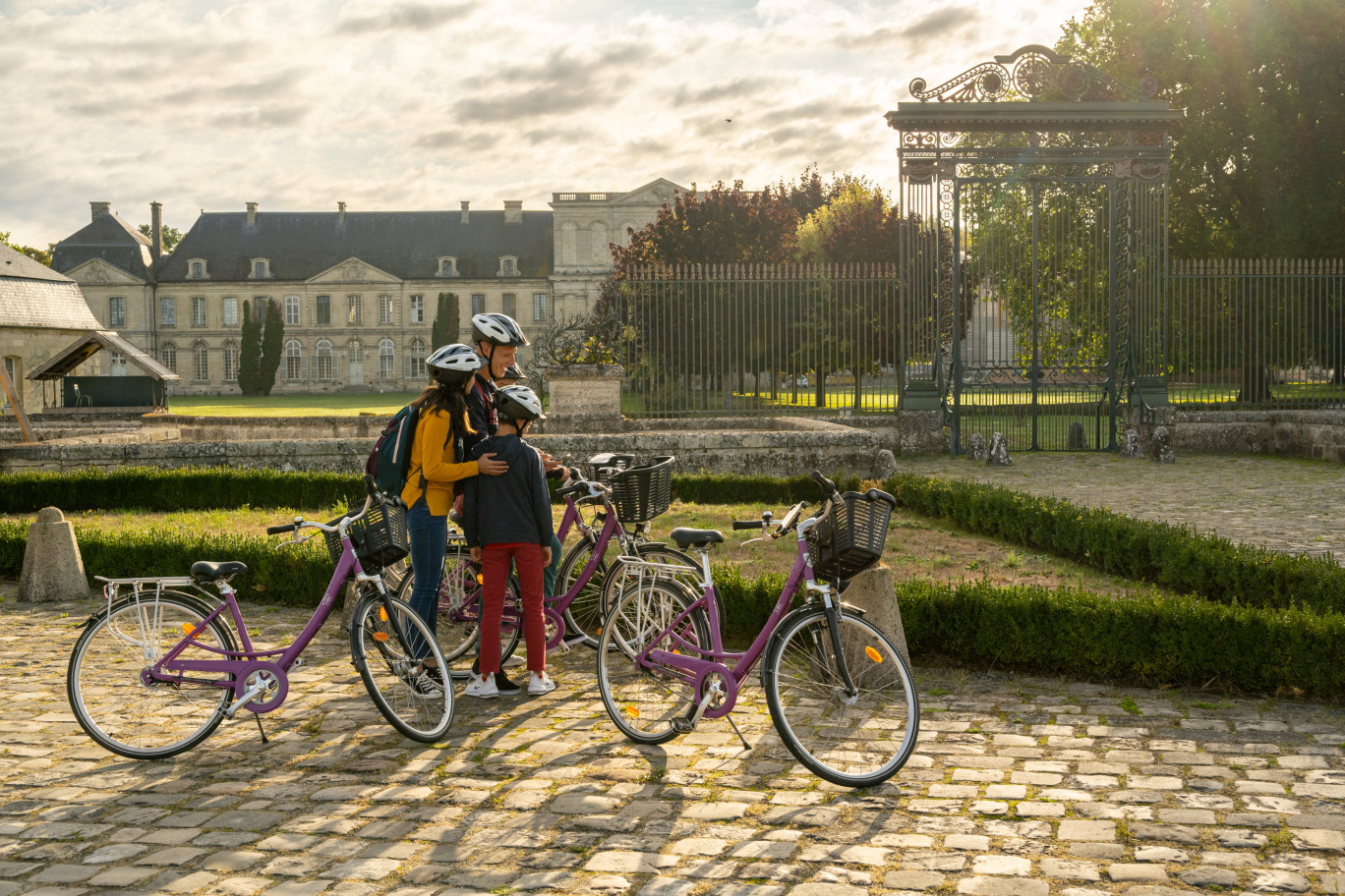 Ce nouveau jeu peut se pratiquer en famille. (c) Xavier Renoux - Oise Tourisme