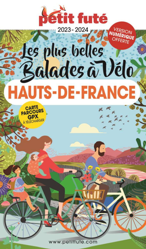Sortie du guide du Petit Futé Les plus belles balades à vélo dans les Hauts-de-France