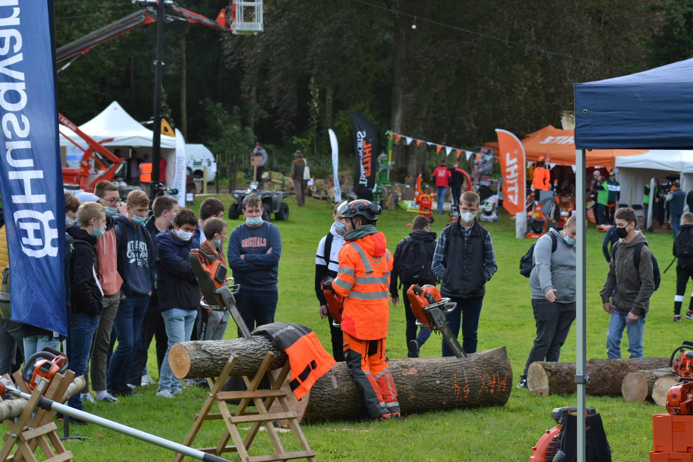 Les forestiers et transformateurs du bois des Hauts-de-France organisent la 4e édition du salon «Rendez-vous forêt bois» au Parc d’Olhain (62).