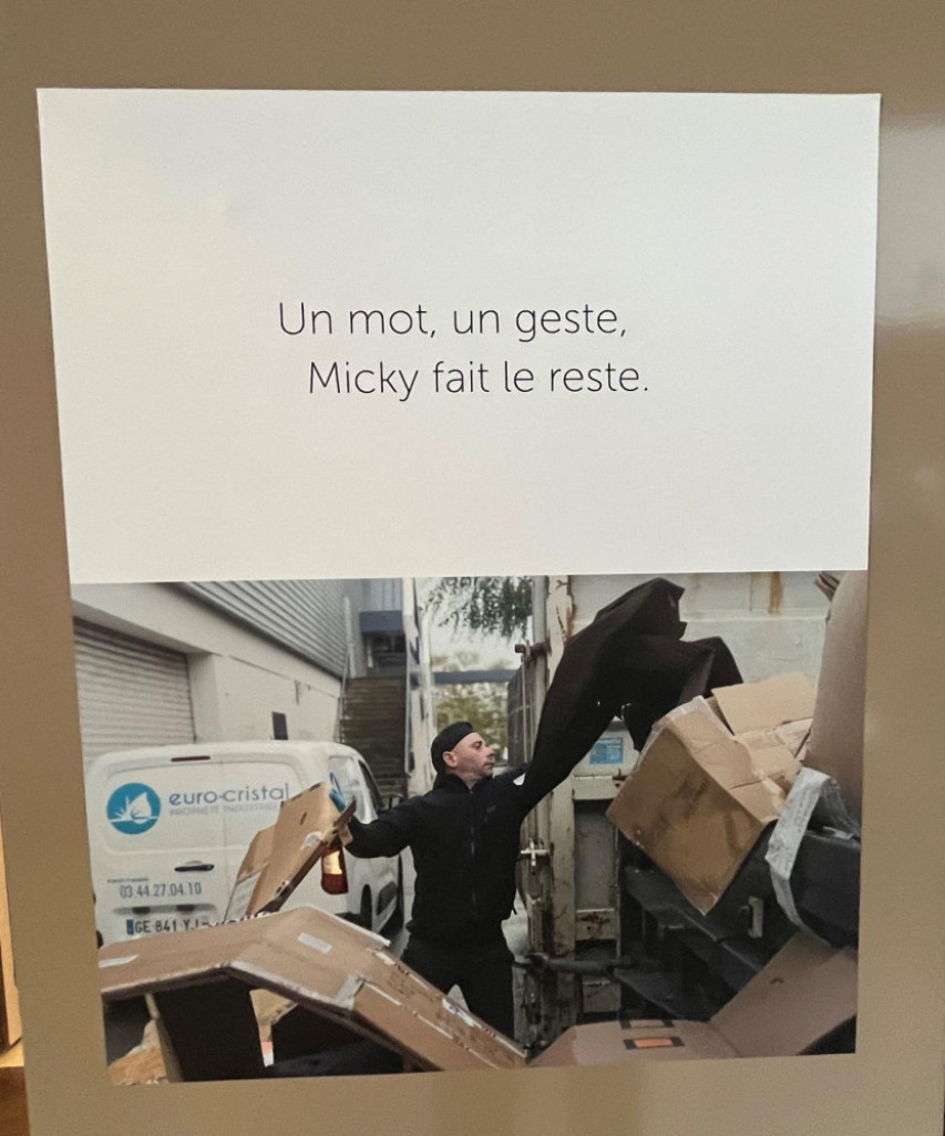 À Montataire, Pôle emploi avait choisi la photographie.