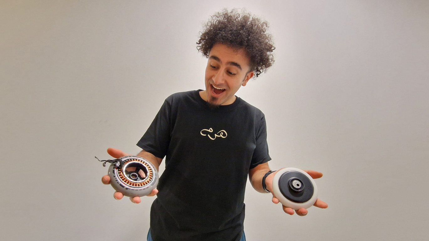 Pour Mohamed Soliman « Les rollers ont longtemps été passés de mode, d’où le manque d’innovation des fabricants… jusqu’à aujourd’hui, où ils redeviennent tendance ». (© AtmosGear)