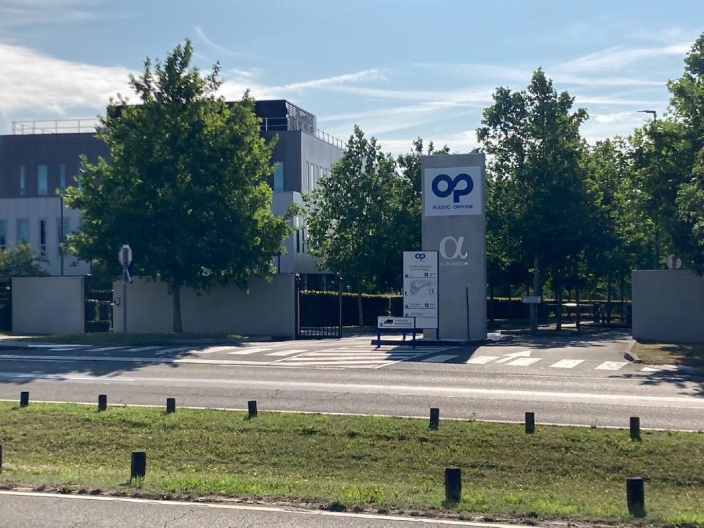Plastic Omnium possède une usine et un centre technique à Compiègne. (c)VK
