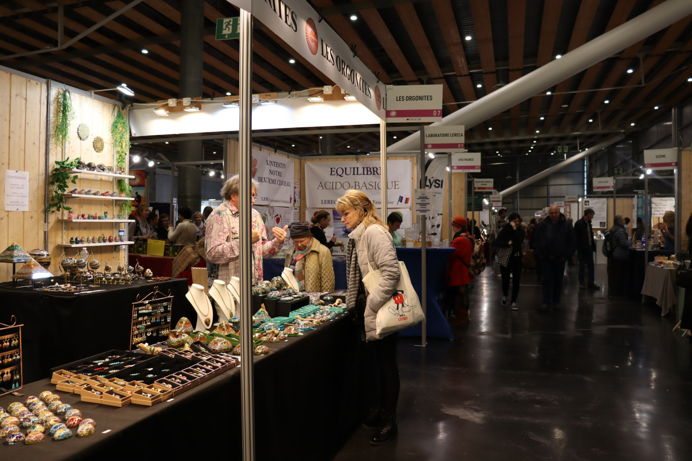 10 000 personnes étaient attendues pour la vingt-deuxième édition du salon Naturabio à Lille. © Aletheia Press/E.Chombart