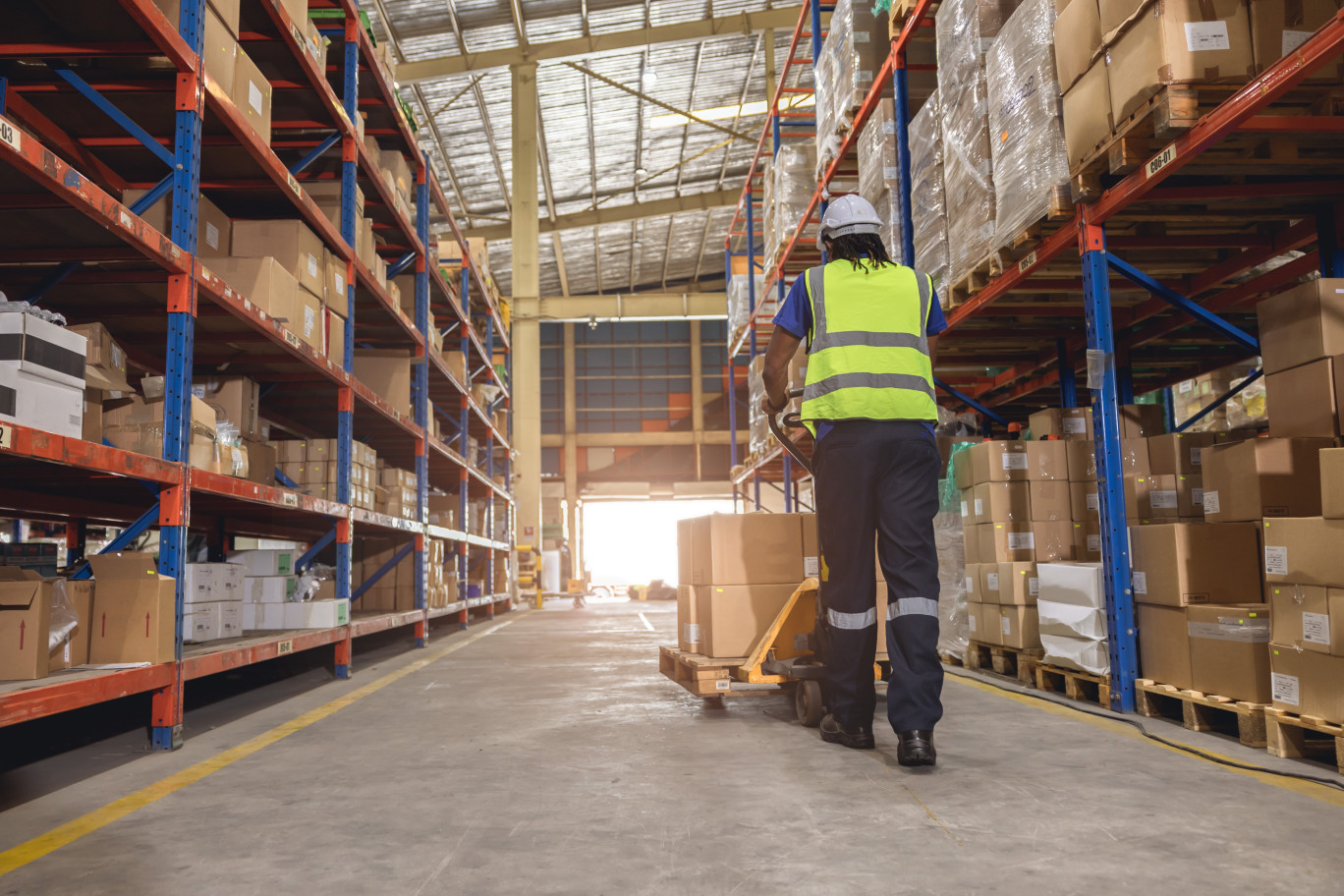 Dans les Hauts-de-France, le secteur de la logistique utilise particulièrement de l'interim pour faire face aux pics de charge.(c) Quality Stock Arts 