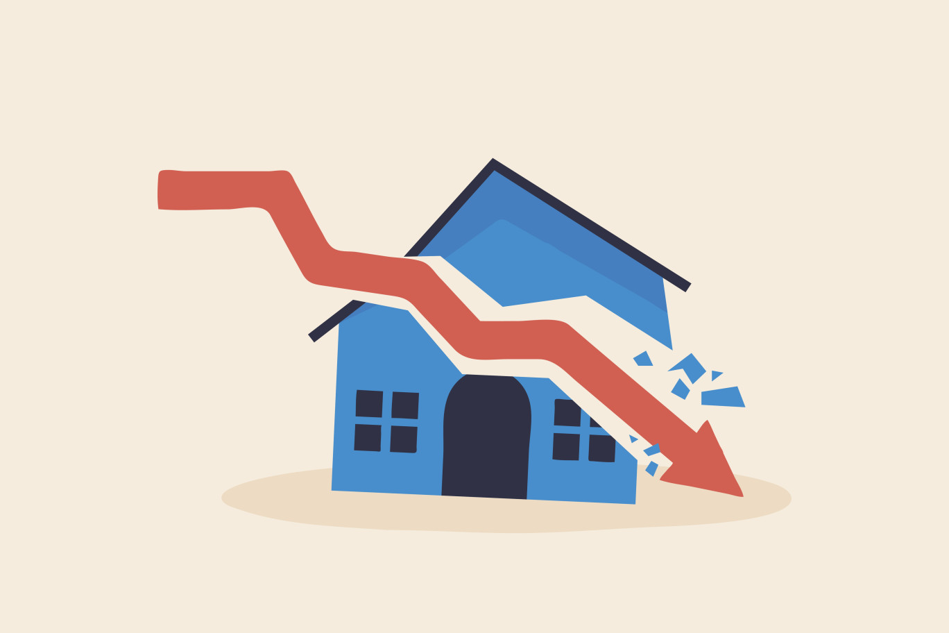  Le taux moyen des nouveaux crédits immobiliers passe de 1,12% en janvier 2022 à 3,17% en juillet 2023. (c) yellow_man 