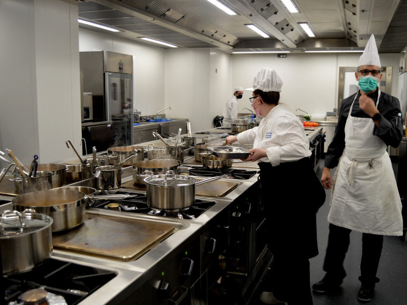 Laho Beauvais posède une cuisine d'application pour les apprentis en restauration. (c)VK