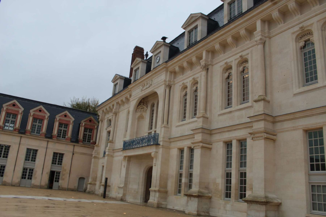 La toute nouvelle Cité internationale de la langue française de Villers-Cotterêts (Aisne) marque l'intérêt pour la culture en France. (c)MG