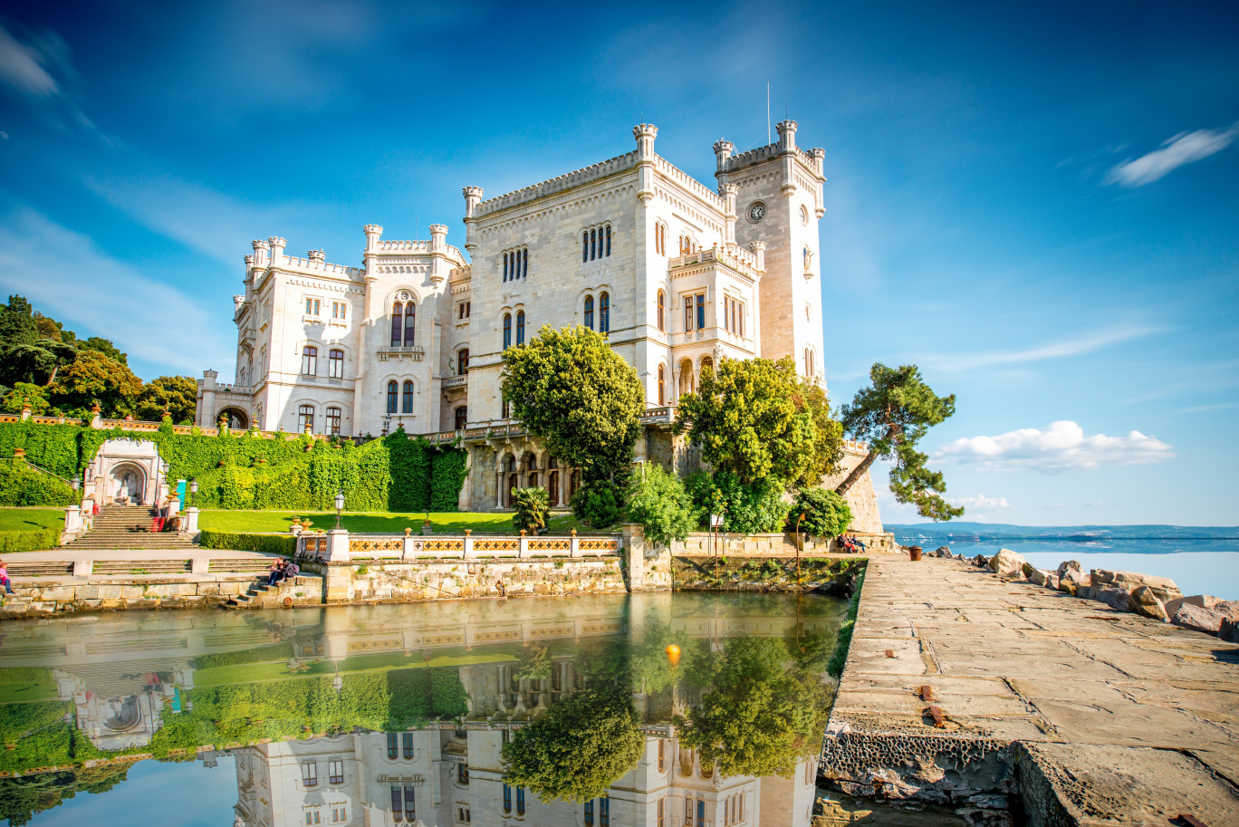Le château de Miramare à Trieste. (c)rh2010 
