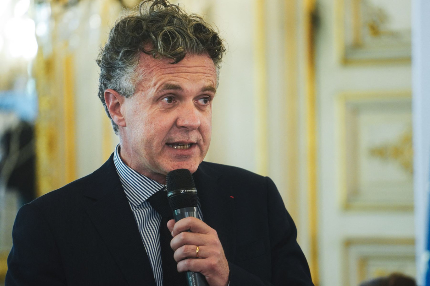 «Le Fonds vert est pérennisé jusqu’en 2027», s’est félicité Christophe Béchu, ministre de la Transition écologique et de la Cohésion des territoires. © Daniel Dorko-Hans Lucas via AFP