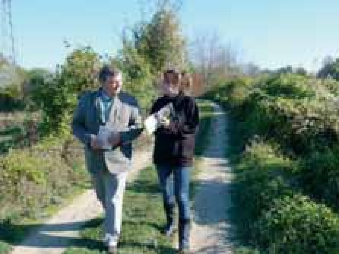 Dominique Molet et Mylène Eschemann ont patiemment élaboré un ouvrage de référence sur les chemins ruraux.