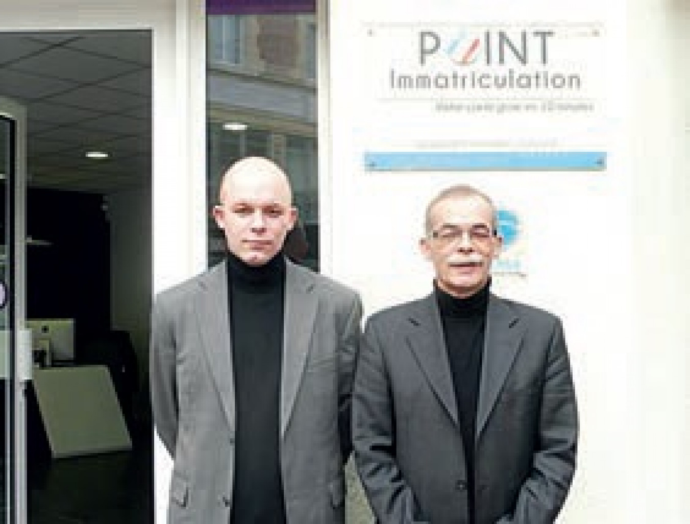 Jacques-Antoine et Patrice Marteau sont à l'origine de Point Immatriculation.