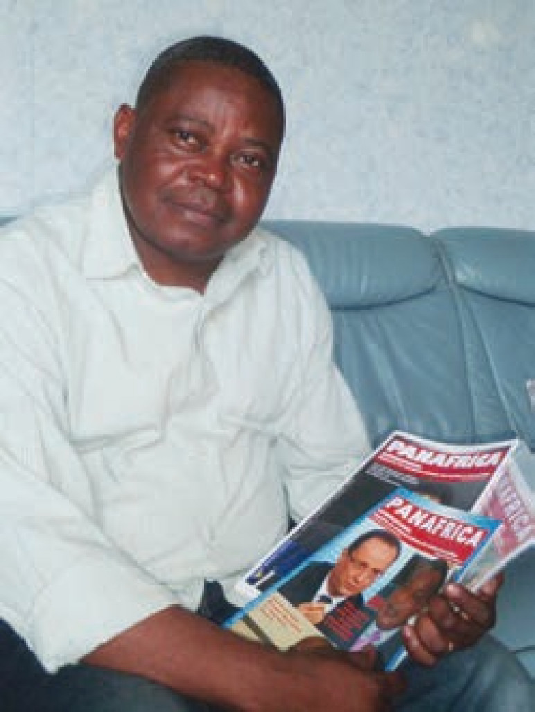 James Ngumbu, le fondateur de Panafrica.