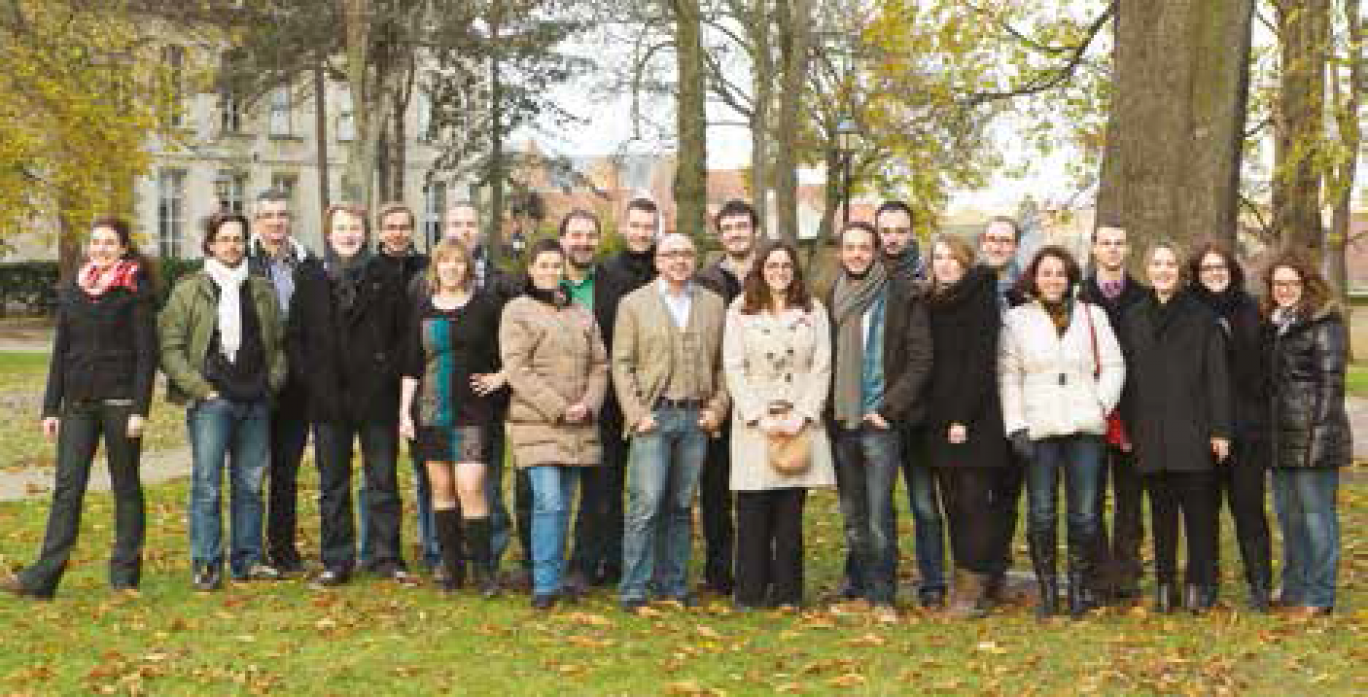 L’équipe H2air, parc de l’évêché à Amiens. L’entreprise va bientôt lancer une campagne de recrutement pour mener à bien tous ses projets.
