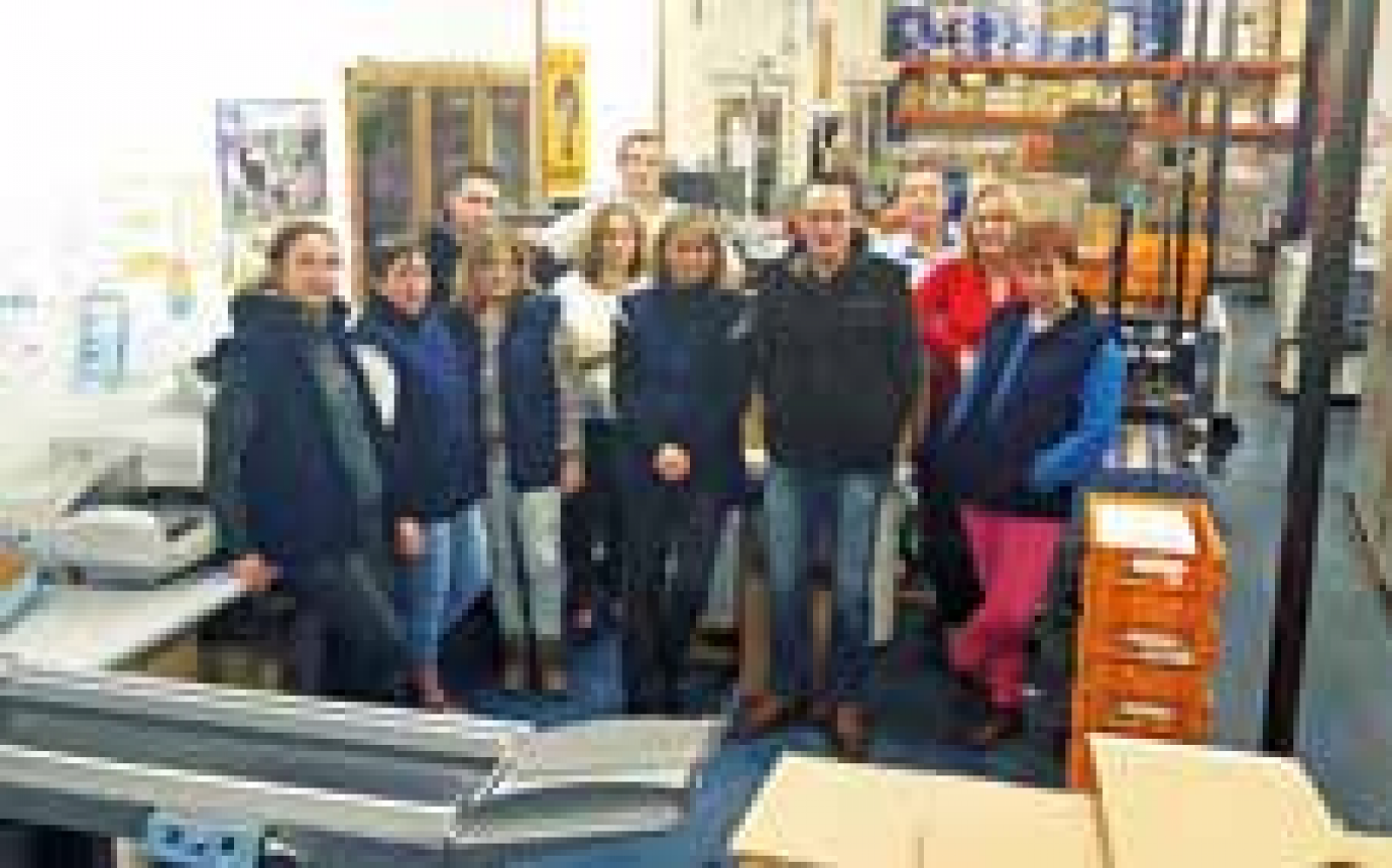 L’équipe de LMD dans son atelier basé à Etreillers, à l’ouest de Saint- Quentin.