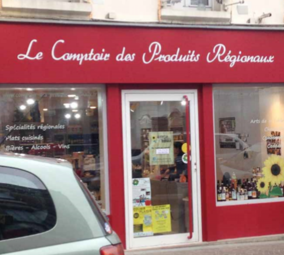 Le quatrième magasin de Comptoir des produits régionaux est situé dans le centre-ville de Saint-Quentin. 
