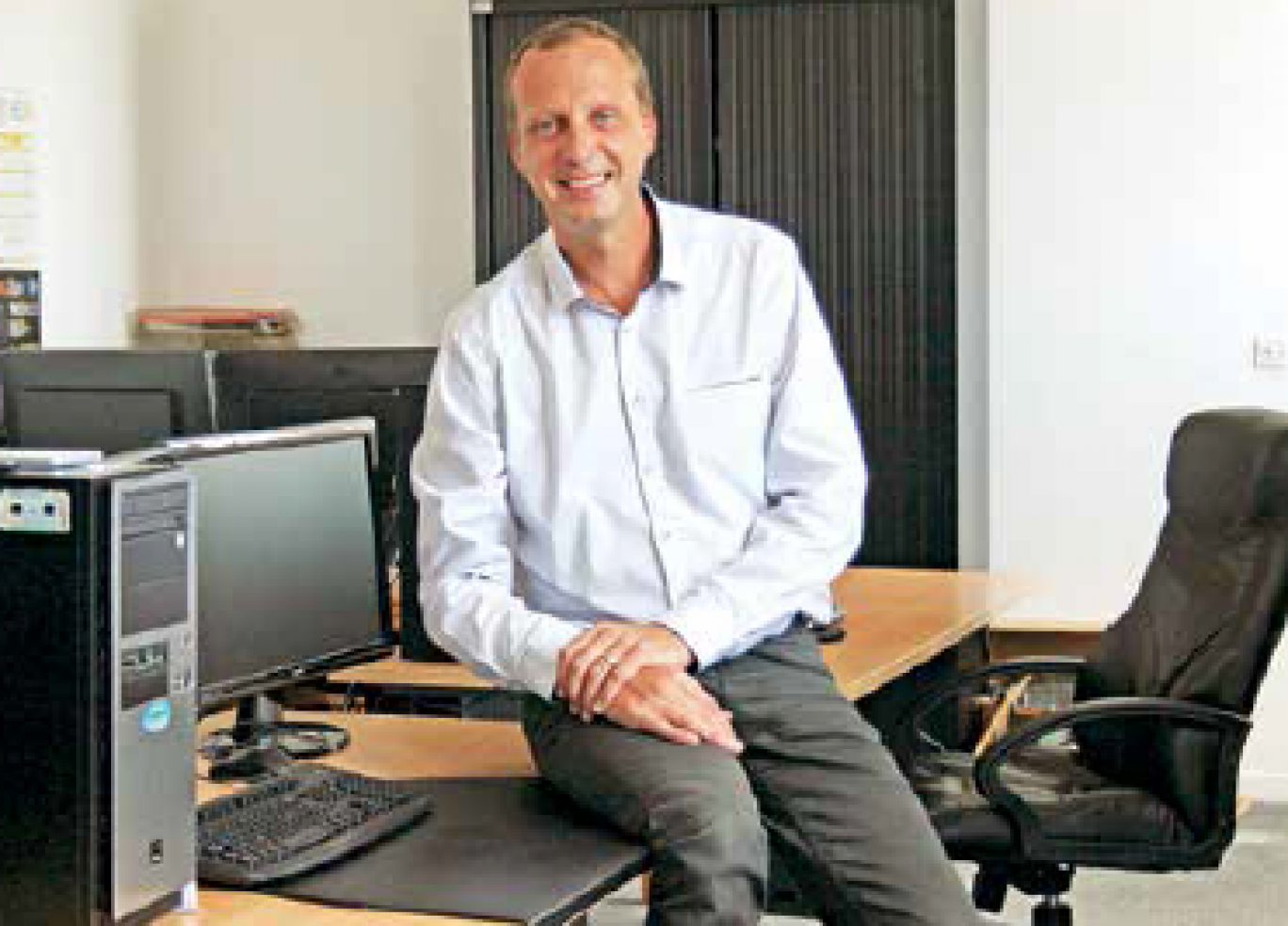 David Comptdaer, actuel dirigeant, a rejoint l'entreprise familiale