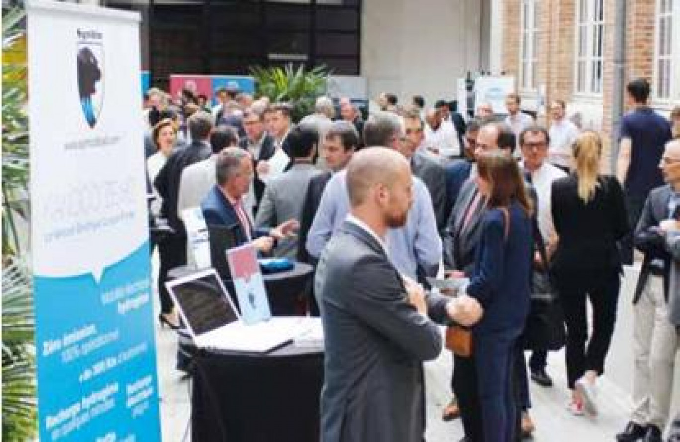 17 start-ups étaient présentes au Quai de l'innovation pour la signature de la convention entre Amiens Métropole, Amiens Cluster et Engie. 
