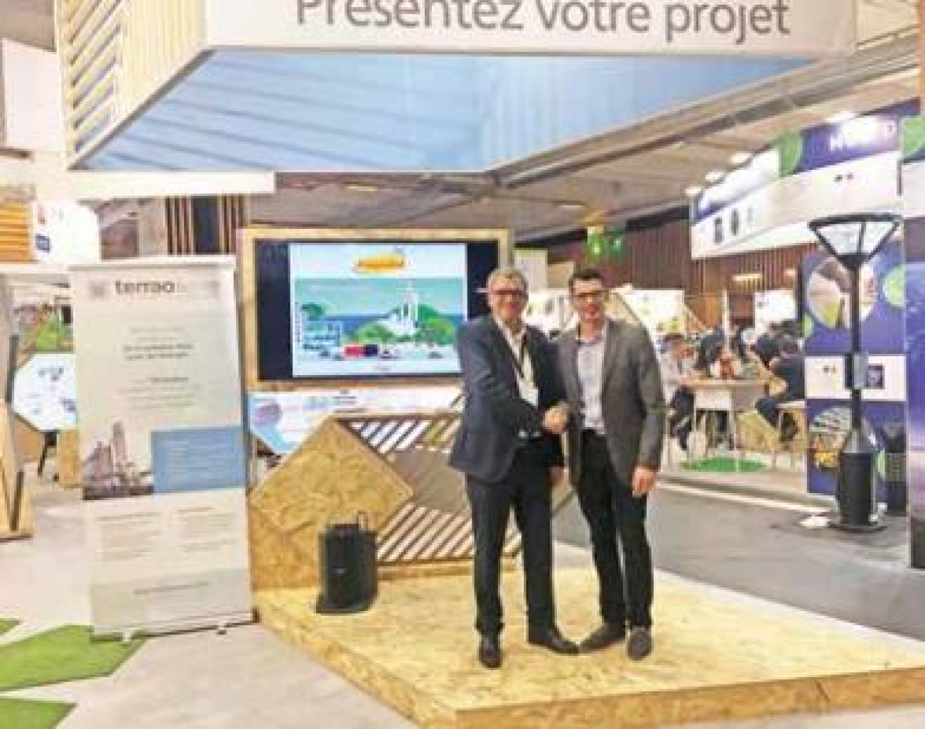 L’entreprise Terraotherm, basée à Villeneuve d’Ascq et Grande-Synthe a été invitée.