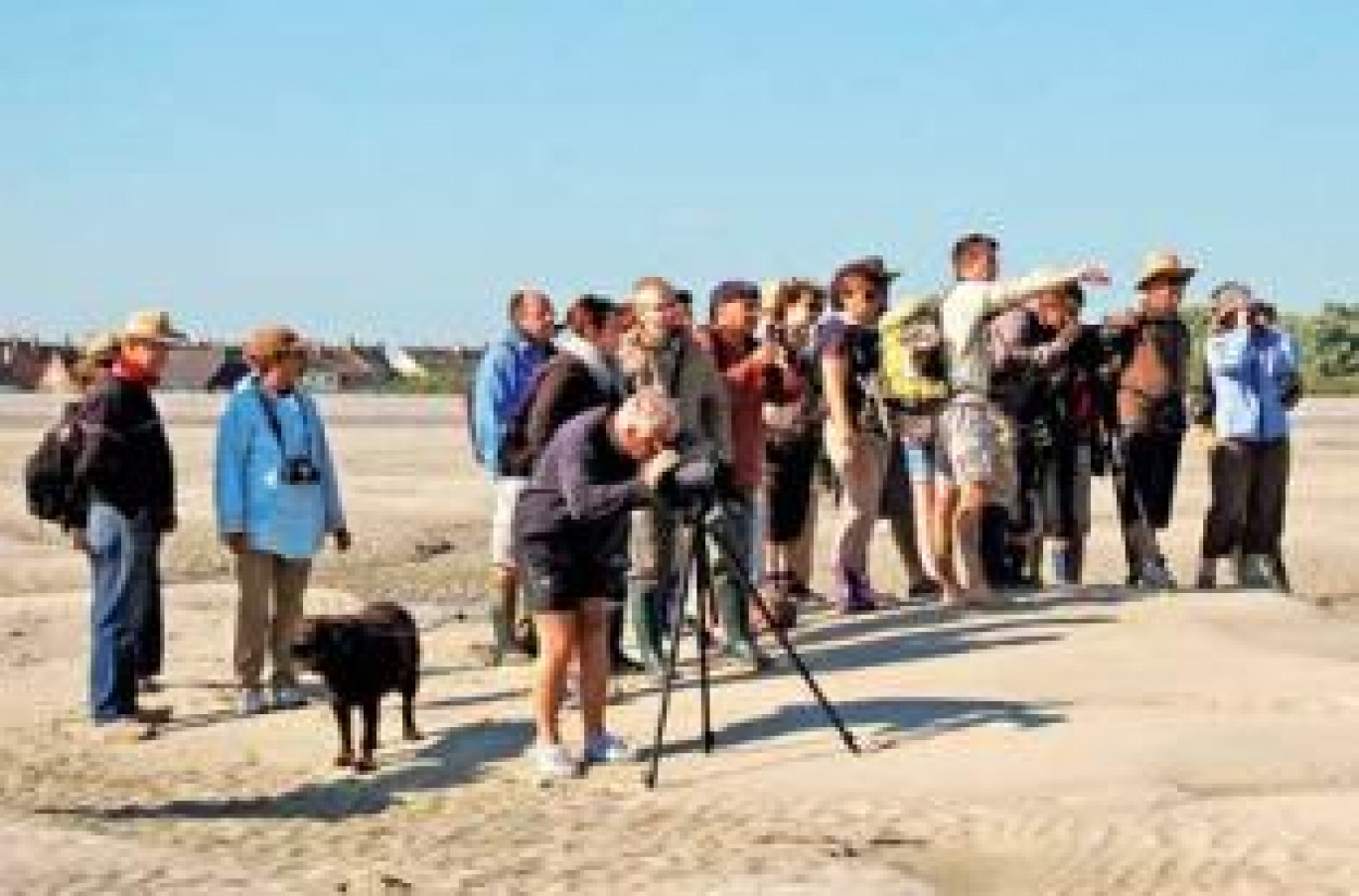 Les touristes apprécient les
sorties nature.