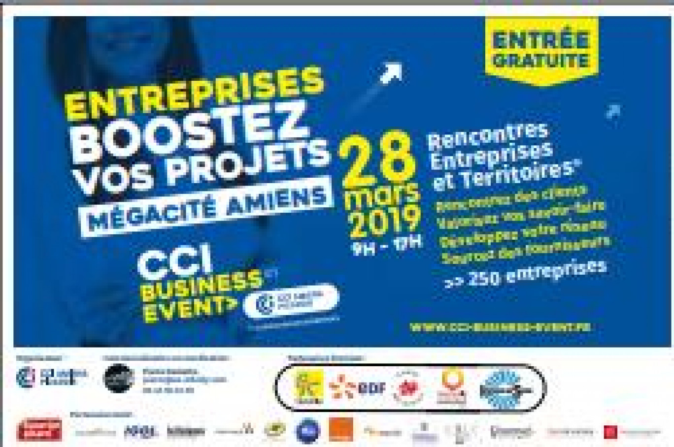 La première édition de CCI Business Event se tiendra à Mégacité le 28 mars.