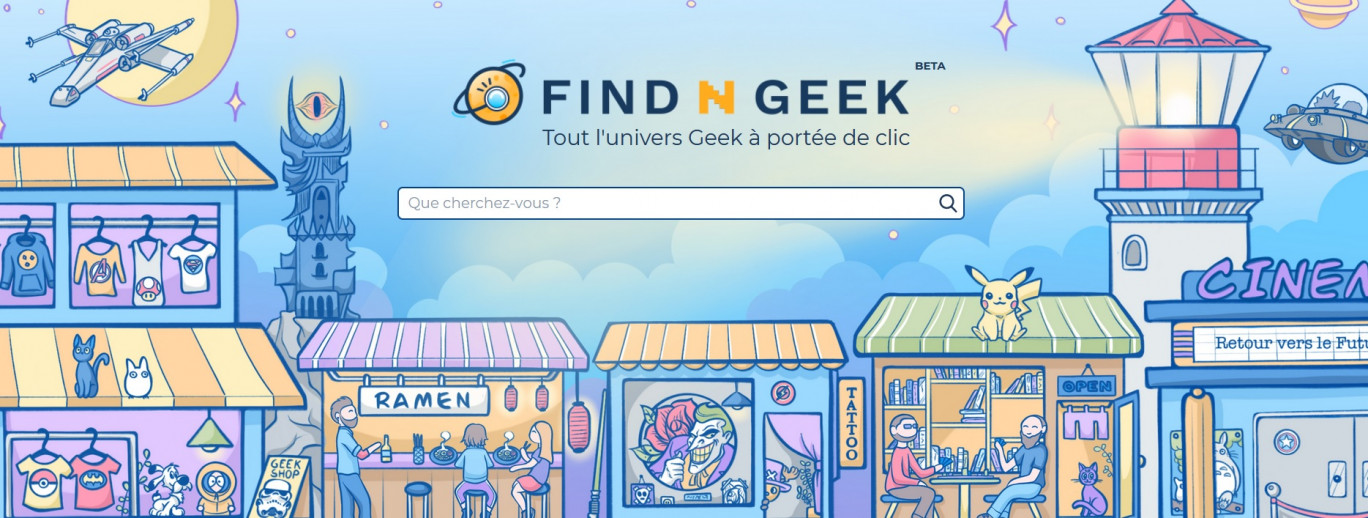 Find’n’Geek : une nouvelle plate-forme pour guider les geeks