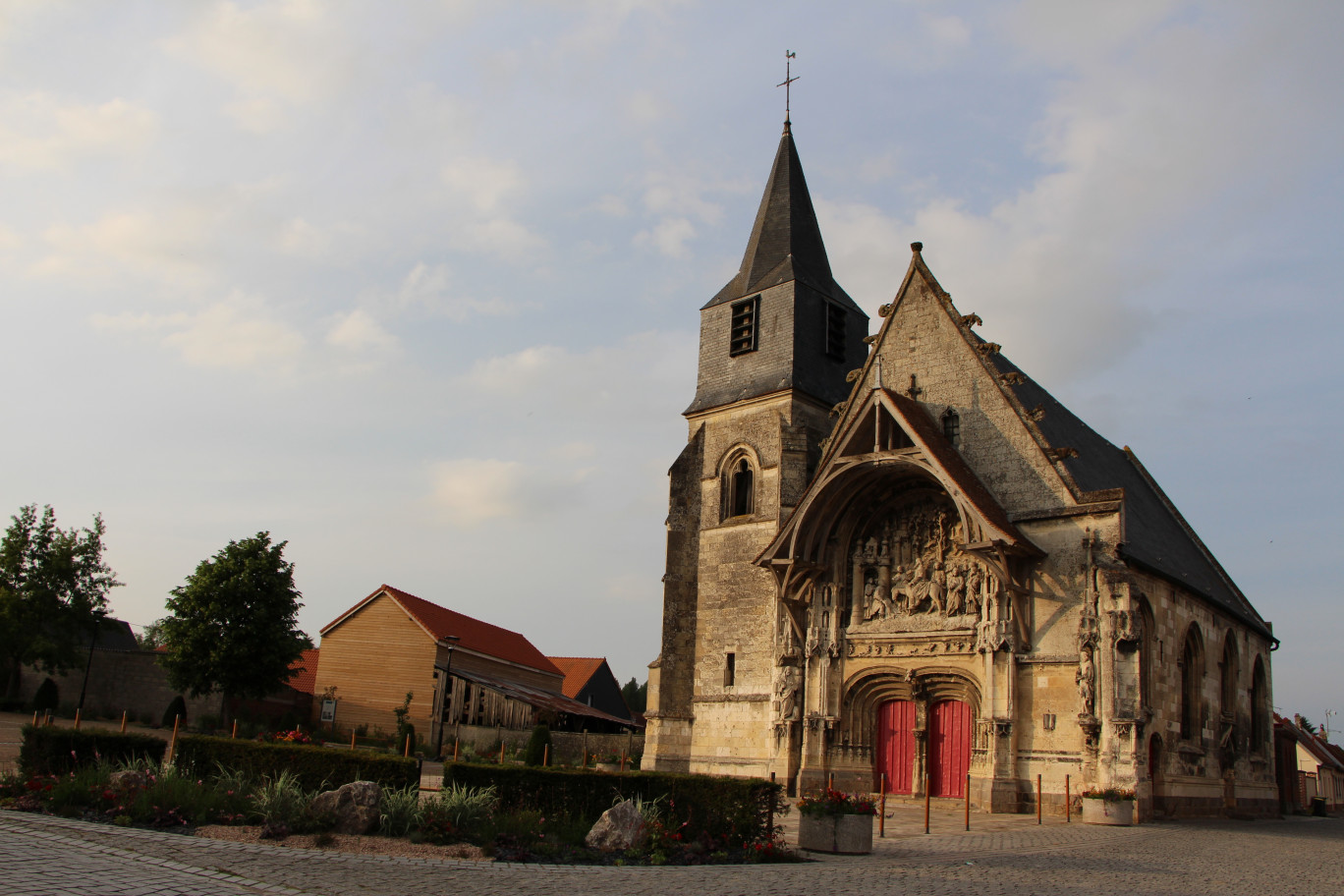 L'église Notre-Dame de l'Assomption de la Neuville-les-Corbie à Corbie, dans la Somme. (C)Fondation du patrimoine/ Commune de Corbie