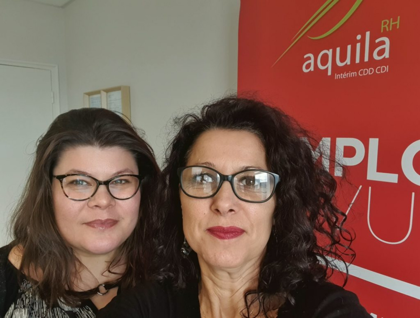 Carole et Maryline Saint-Just, codirectrices d’Aquila RH Compiègne.© Aquila RH/C. Saint-Just 